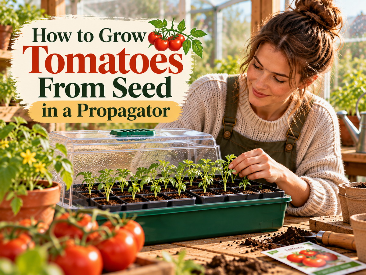 How to Grow Tomatoes From Seed in a Propagator