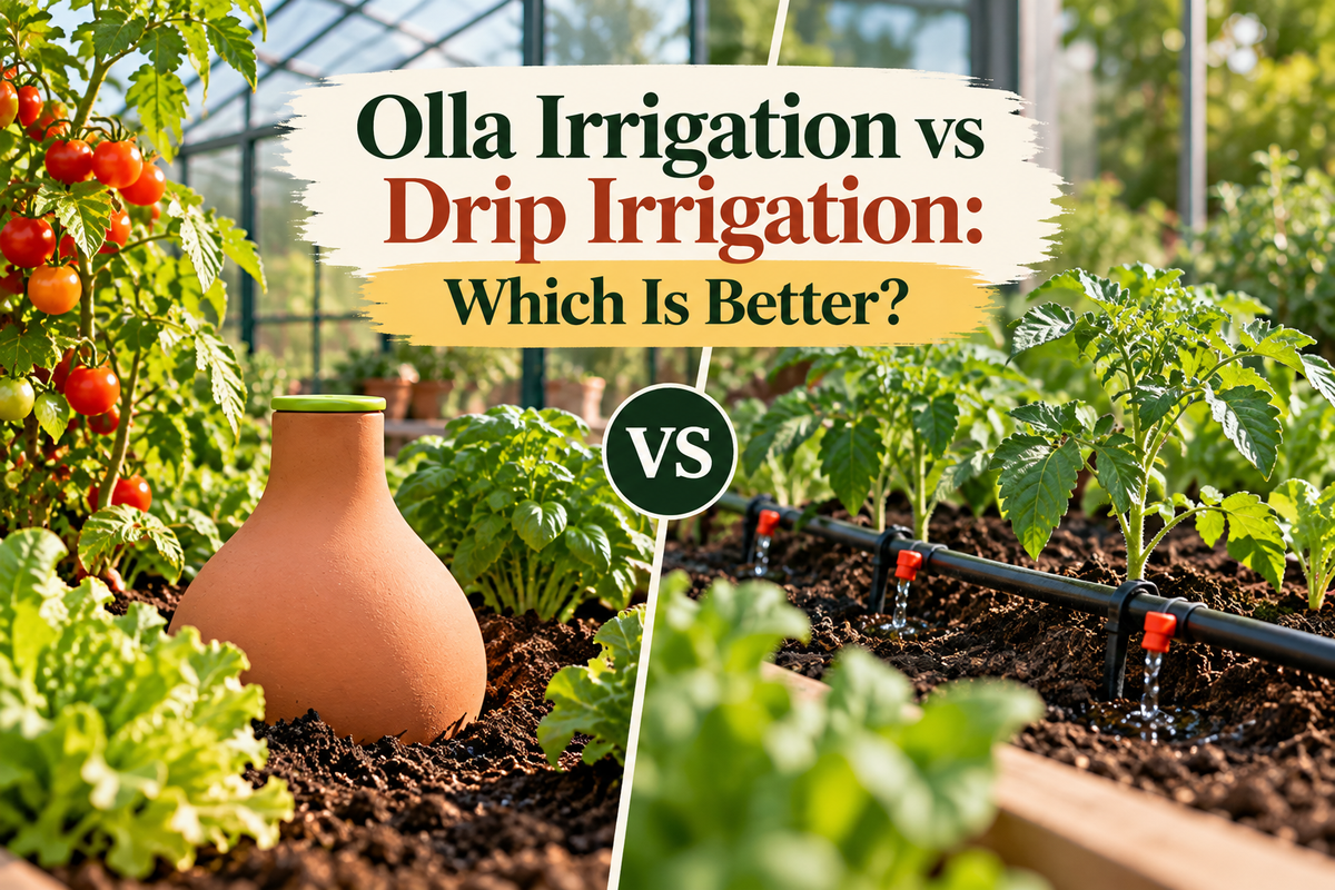 Olla Irrigation vs Drip Irrigation: Which Is Better?