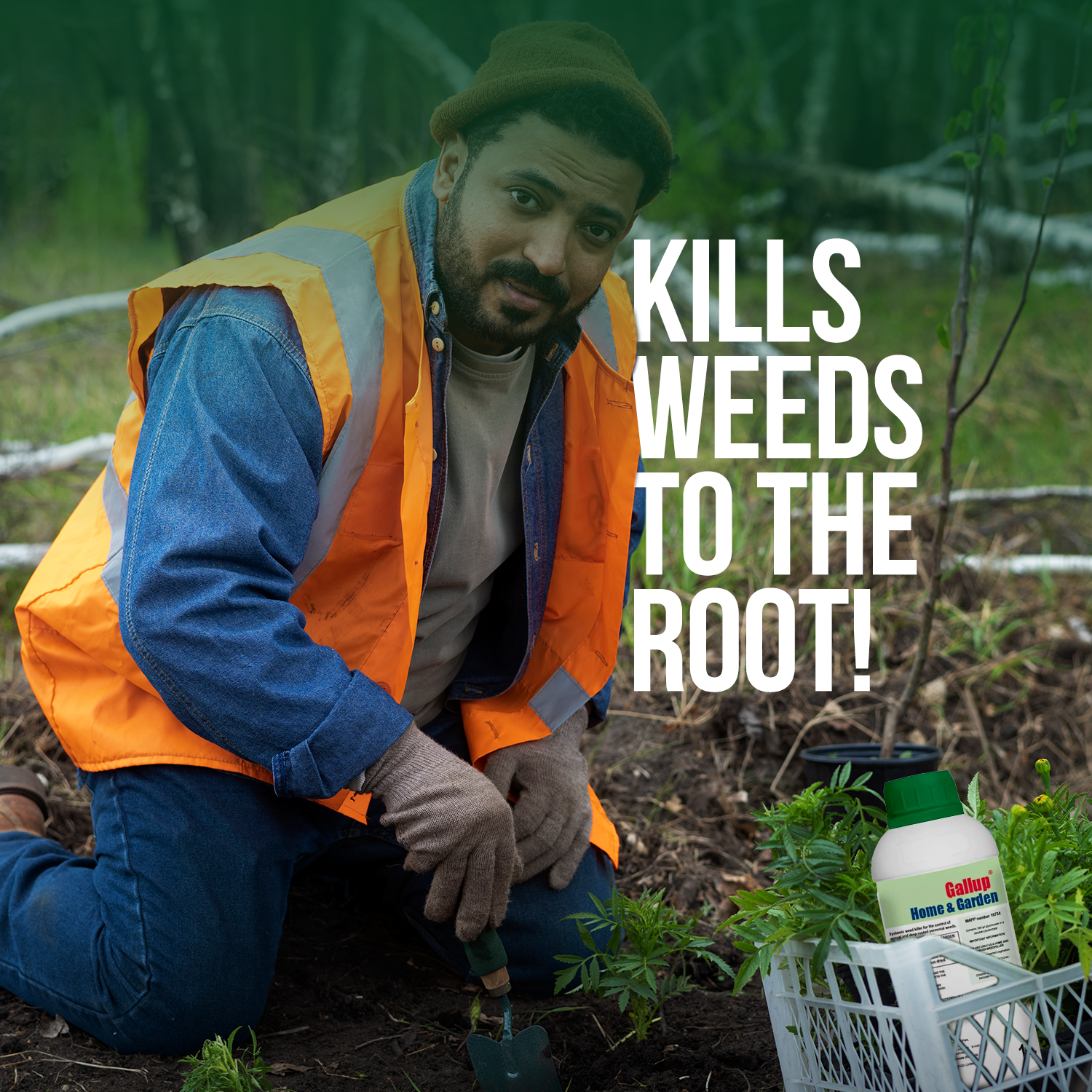 Gallup Home & Garden Weedkiller 1L