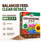 Doff Growmore Fertiliser 2kg – Balanced Garden Feed