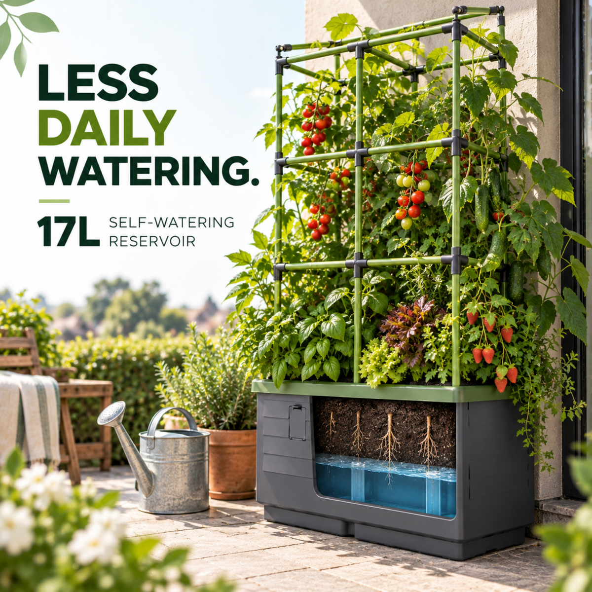 Bio Green Jungle City Vertical Garden Planter – Self Watering