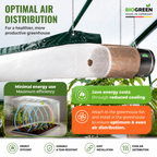Biogreen Phoenix Greenhouse Heater Tube – Even Heat Flow