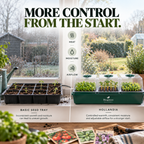 Biogreen Hollandia Heated Propagator 1.4L Tank – 3 Chambers