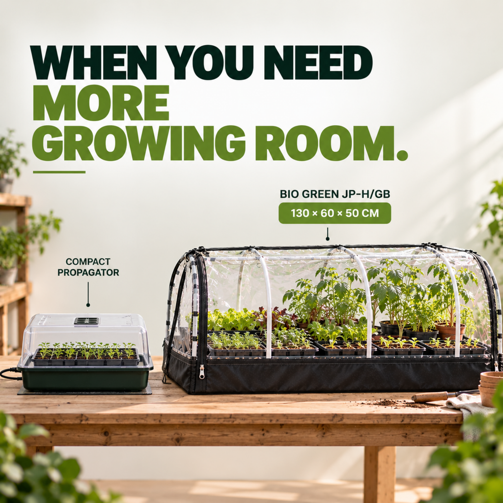 Bio Green JP-H/GB Heated Propagator with Thermostat – 150W