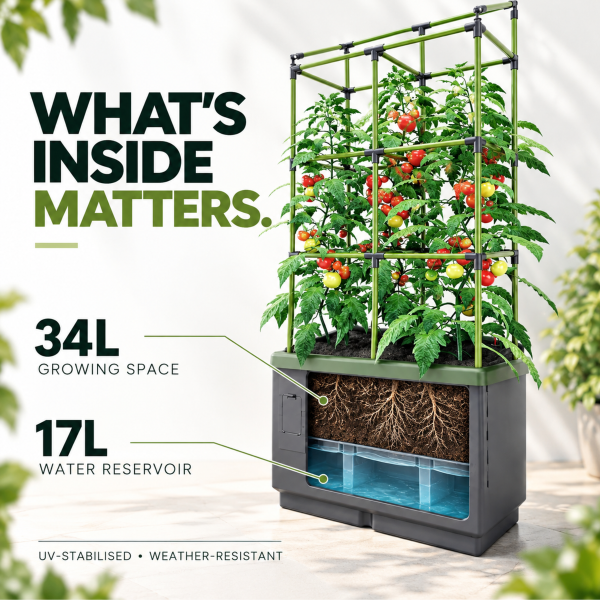 Bio Green Jungle City Vertical Garden Planter – Self Watering