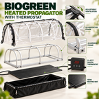 Bio Green JP-H/GB Heated Propagator with Thermostat – 150W