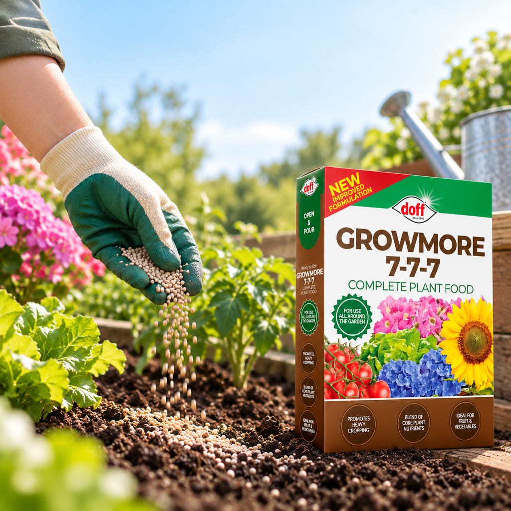 Doff Growmore Fertiliser 2kg – Balanced Garden Feed