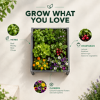 Biogreen Freising Metal Raised Garden Bed with Drainage – Patio
