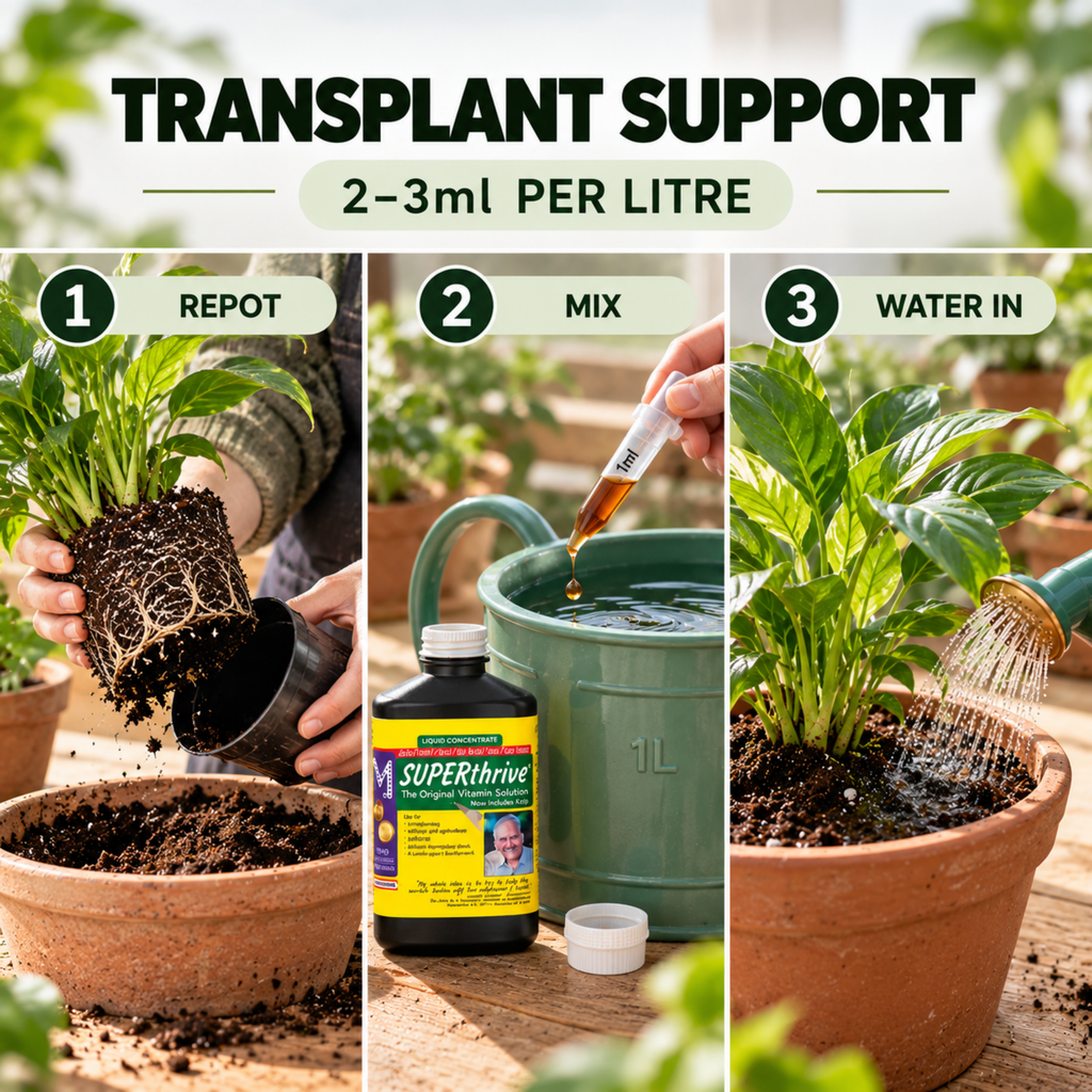 Superthrive Plant Nutrient – Vitamin B1 Plant Food for Root Development & Growth