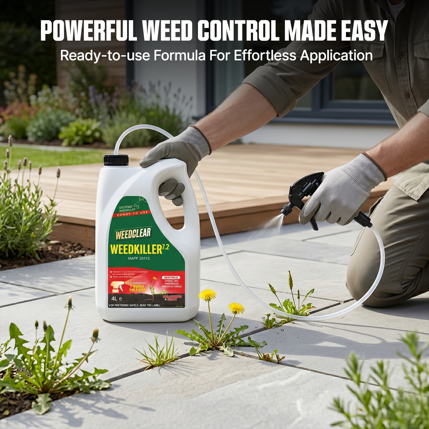 WeedClear Weedkiller 7.2 – 4L Ready-to-Use