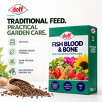 Doff Fish Blood and Bone Fertiliser 2kg – Organic Feed
