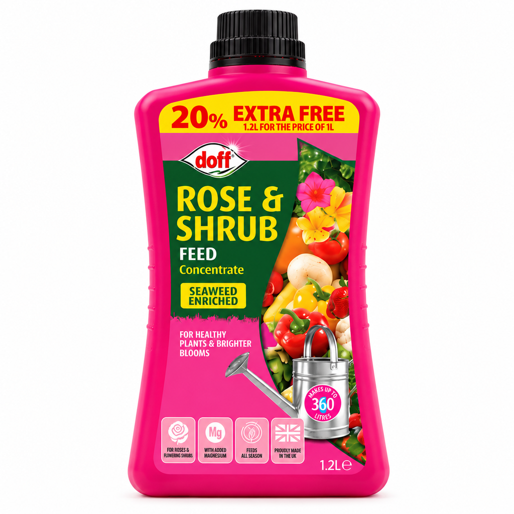 Doff Rose Plant Feed 1.2L – 360L Concentrate