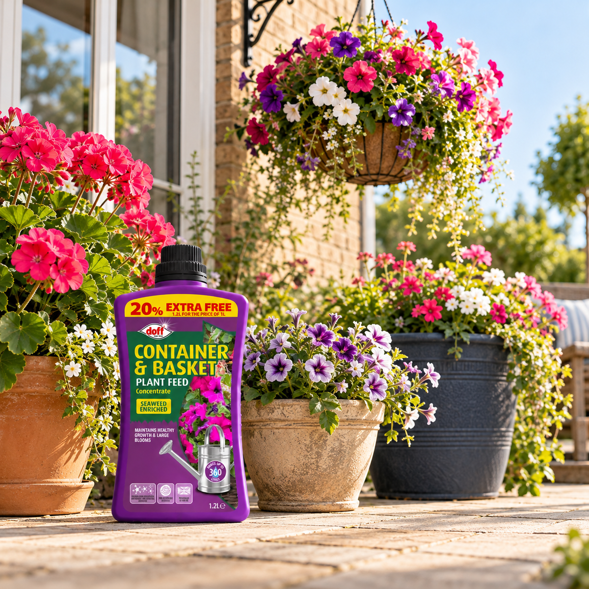 Doff Container Plant Feed 1.2L – 360L Concentrate