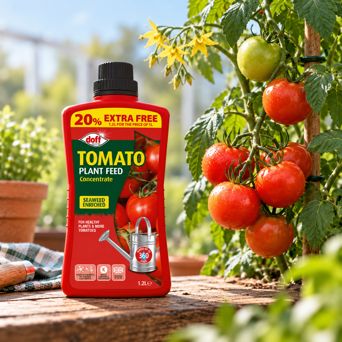 Doff Tomato Plant Feed 1.2L – High Potash Formula