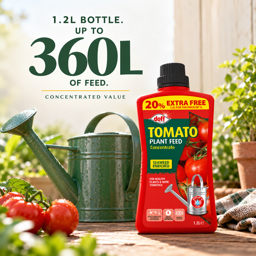 Doff Tomato Plant Feed 1.2L – High Potash Formula