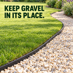 Moorgreen Flexible Lawn Edging – 12m with 60 Pegs