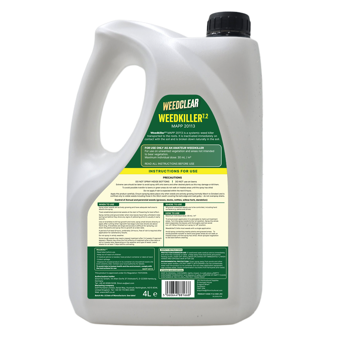 WeedClear Weedkiller 7.2 – 4L Ready-to-Use