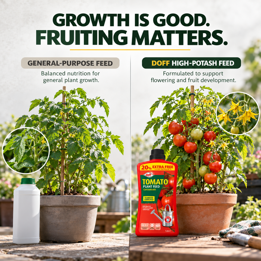 Doff Tomato Plant Feed 1.2L – High Potash Formula