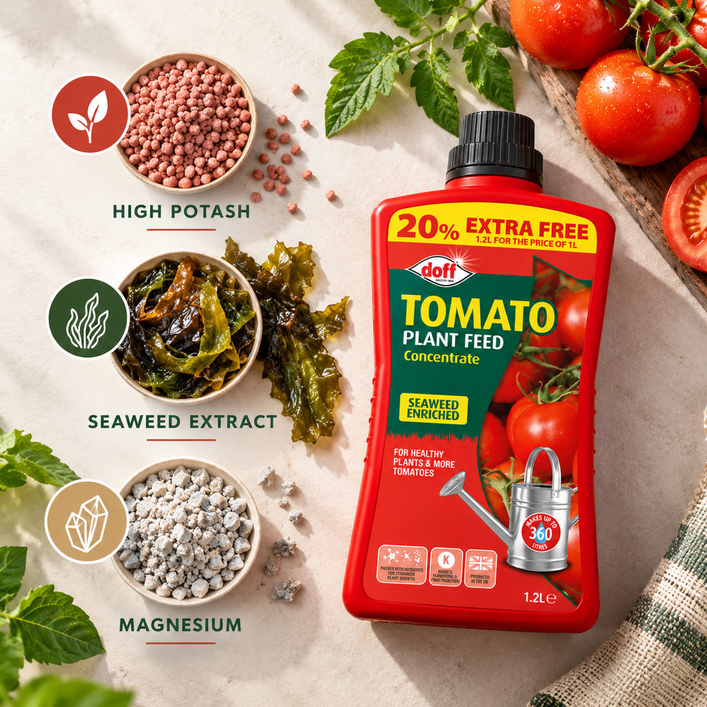 Doff Tomato Plant Feed 1.2L – High Potash Formula