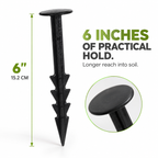 Ground Cover Pegs 10 Pack – Rust Proof Plastic