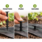 Ground Cover Pegs 10 Pack – Rust Proof Plastic