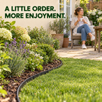 Moorgreen Flexible Lawn Edging – 12m with 60 Pegs