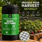 How to use Moorgreen heavy duty bird netting to protect fruit trees vegetable beds greenhouses ponds balconies and garden areas