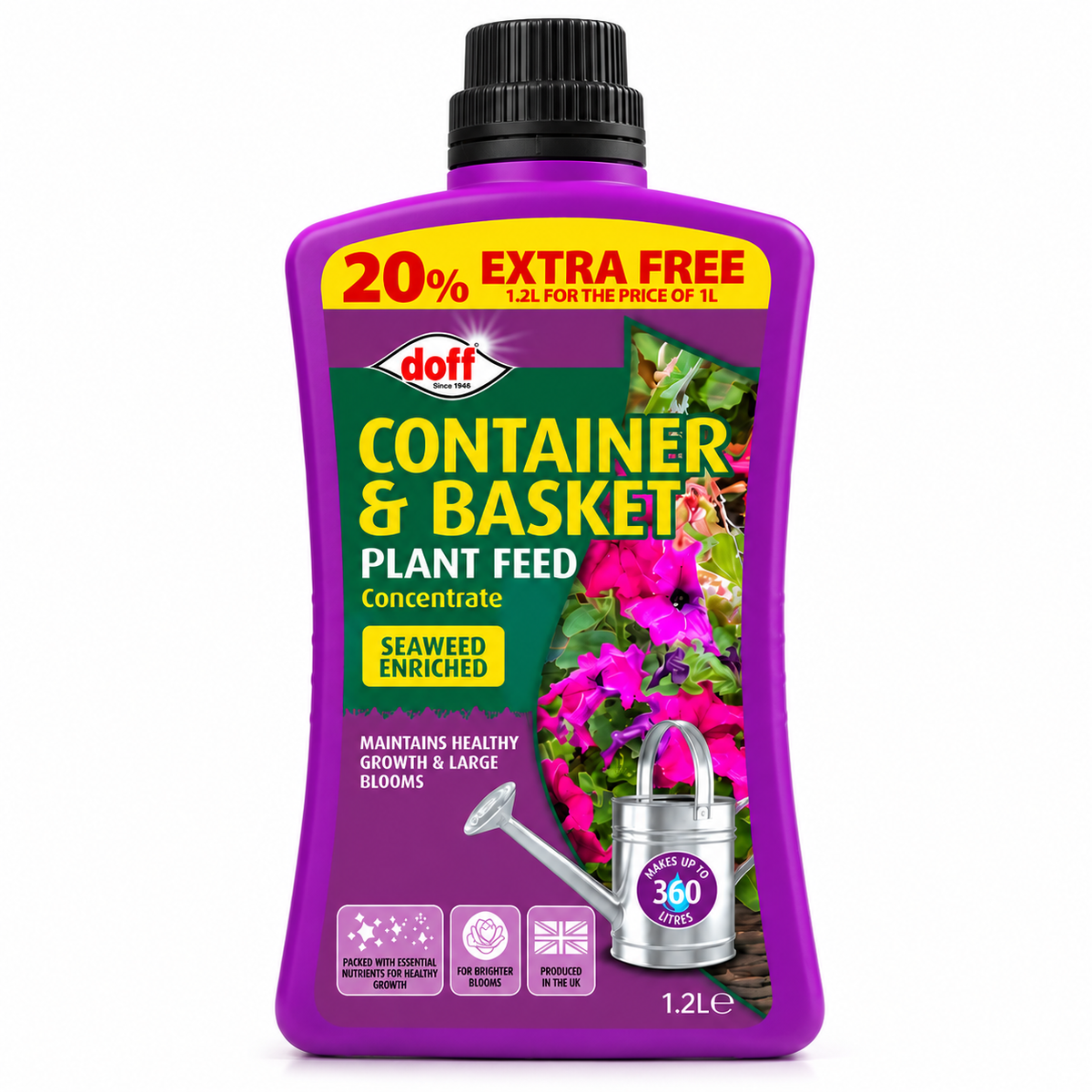Doff Container Plant Feed 1.2L – 360L Concentrate