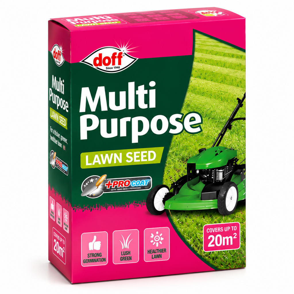 Doff Grass Seed 500g – Fast Germinating Lawn Seed