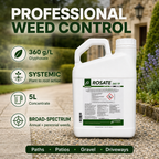 Rosate 360 TF professional weed control concentrate with 360 g/L glyphosate for annual and perennial weeds